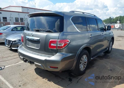 2017 Nissan Armada Sv from USA, damaged, VIN JN8AY2ND7H9007432